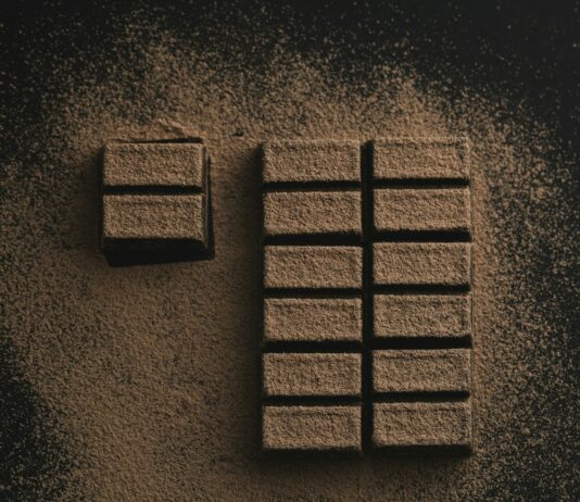 건강한 간식: 하루 에너지 유지의 비결 flat-lay photography of chocolate bars